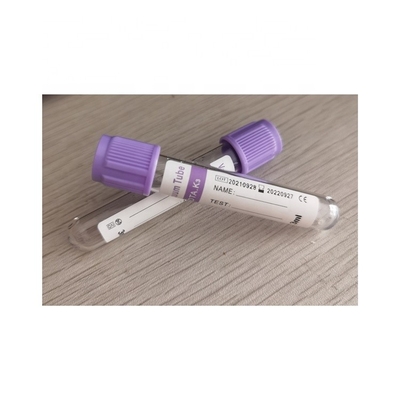 CE Mark Lavender Top EDTA Tube 8ml-10ml Edta K3 Blood Collection Ống