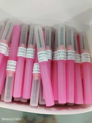 Kim lấy máu dùng một lần màu hồng màu xanh lá cây xanh vô trùng 18g-23G