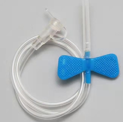 Bộ sưu tập máu xanh mềm hai cánh Kim bướm 23G EO Tiệt trùng bằng khí
