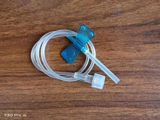 Dùng một lần Tiệt trùng Màu tím 24 Máy đo Bướm Kim Xét nghiệm Máu Bướm Kim