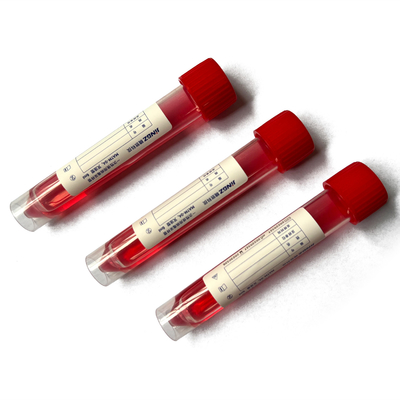 Ống vận chuyển mẫu tăm bông 10ml nắp đỏ với dung dịch 3ml