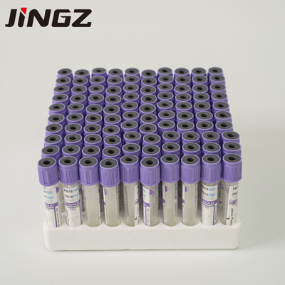 Được CE phê duyệt Ống K2 EDTA Ống lấy máu chân không dùng một lần Ống 13 * 75mm