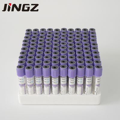 CE Mark Lavender Top EDTA Tube 8ml-10ml Edta K3 Blood Collection Ống