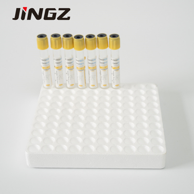 Thủy tinh PET Màu vàng trên cùng Tách huyết thanh Ống 5 Ml SST Ống cho bệnh viện