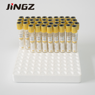 Thủy tinh PET Màu vàng trên cùng Tách huyết thanh Ống 5 Ml SST Ống cho bệnh viện