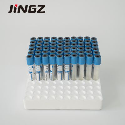 Ống Natri Citrate đệm màu xanh JINGZ 10 Ml để kiểm tra y tế