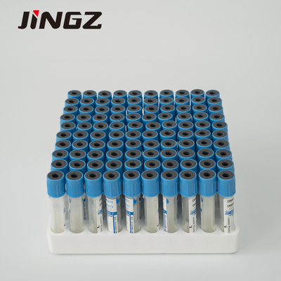 CE phê duyệt ống đông Natri Citrate xanh Blue Top Glass / pet