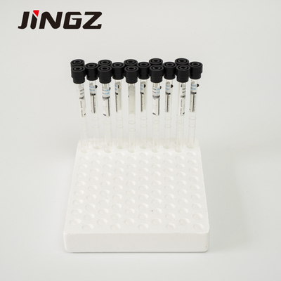 4NC ESR Sodium Citrate Lọ 9x120mm Ống lấy máu tĩnh mạch nắp đen