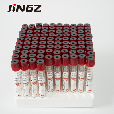 Ống lấy mẫu máu trơn không gây nghiện Ống lấy mẫu màu đỏ 2-10ml
