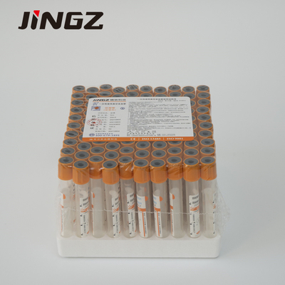 Ống huyết thanh đông tụ Chất kích hoạt khe ống Ống lấy máu thủy tinh 2ml-10ml