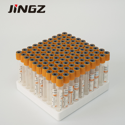 Ống huyết thanh đông tụ Chất kích hoạt khe ống Ống lấy máu thủy tinh 2ml-10ml