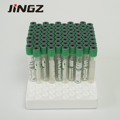Sử dụng một lần Chai thu mẫu máu ống Lithium Heparin màu xanh đậm 2ml-10ml