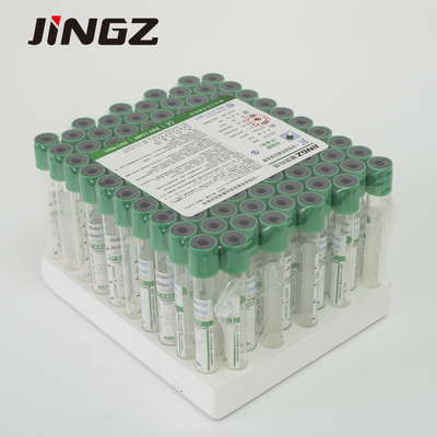 Sử dụng một lần Chai thu mẫu máu ống Lithium Heparin màu xanh đậm 2ml-10ml