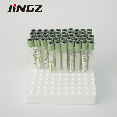 Ống lấy mẫu máu bằng nhựa 13 × 75mm 4ml Máy hút dịch natri Heparin