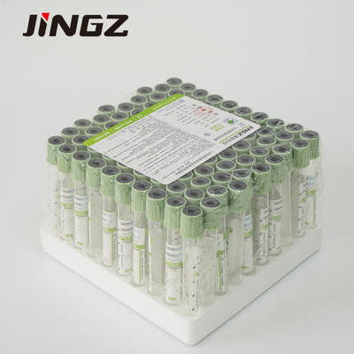 Ống lấy mẫu máu bằng nhựa 13 × 75mm 4ml Máy hút dịch natri Heparin