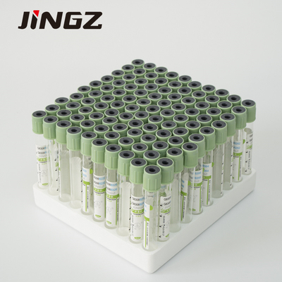 Ống lấy mẫu máu bằng nhựa 13 × 75mm 4ml Máy hút dịch natri Heparin