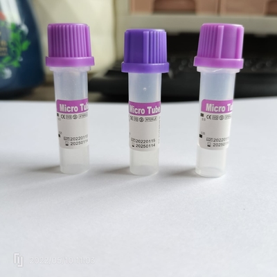 Tiệt trùng bằng bức xạ Edta chứa ống 0,1ml Ống phòng thí nghiệm nhi khoa