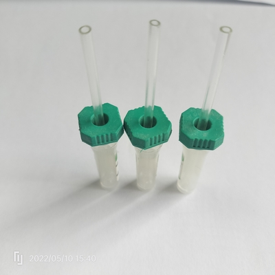 8 * 45mm Lithium Heparin Mini ống xanh Micro không chân không ống với ống