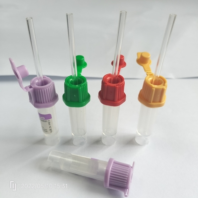 8 * 45mm Lithium Heparin Mini ống xanh Micro không chân không ống với ống