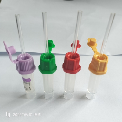 Ống lấy máu nắp vàng sinh hóa PP Ống máu tách gel 0,5ml