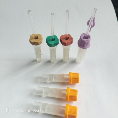 Ống lấy máu nắp vàng sinh hóa PP Ống máu tách gel 0,5ml