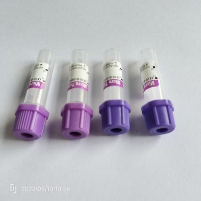 PP chống đông máu Micro EDTA Ống lưu trữ máu Lavender Top