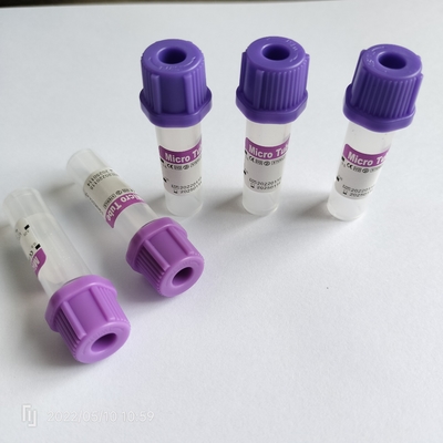 Tiệt trùng bằng bức xạ Edta chứa ống 0,1ml Ống phòng thí nghiệm nhi khoa