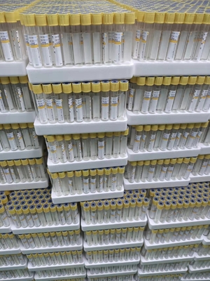 Ống nghiệm gel thủy tinh 4ml 8ml 13 * 100mm Tách gel kích hoạt cục máu đông Ống chân không