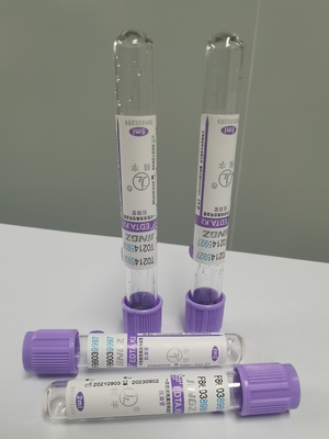 Sử dụng Singel Ống lấy máu 3ml K3 EDTA Lọ máu tím