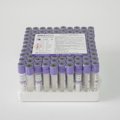 Sử dụng Singel Ống lấy máu 3ml K3 EDTA Lọ máu tím