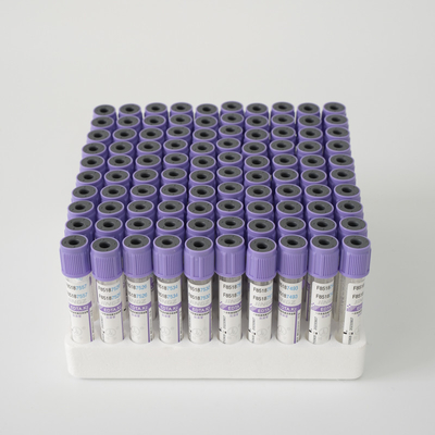 CE đã phê duyệt Ống Edta 4ml Màu tím Ống lấy máu trên cùng Các mẫu có sẵn