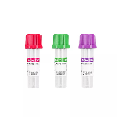 Ống lấy máu cho trẻ em màu tím Ống lấy máu thể tích nhỏ 0,5ml