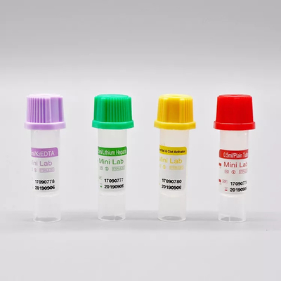 Trẻ sơ sinh Ống Micro EDTA 0,25ml cho Phụ kiện y tế lấy máu trẻ em