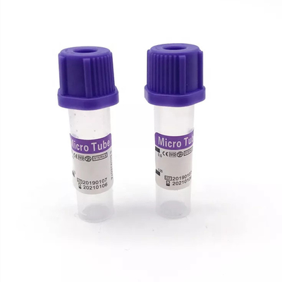 Ống lấy máu cho trẻ em màu tím Ống lấy máu thể tích nhỏ 0,5ml