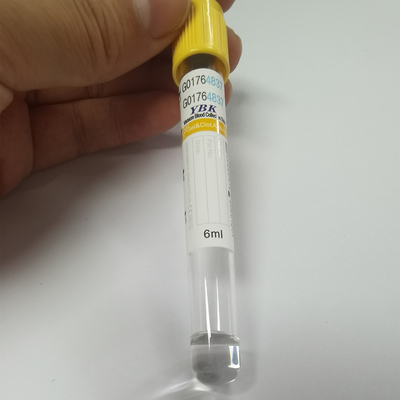 YBK 5ml Clot Activator Ống lấy máu Màu vàng trên đầu Vacuum