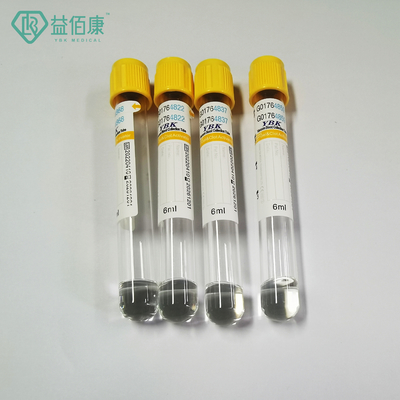YBK 5ml Clot Activator Ống lấy máu Màu vàng trên đầu Vacuum