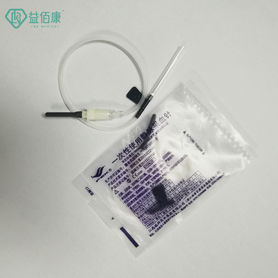 Bộ sưu tập máu đen 22G Kim bướm với gói cá nhân một cánh