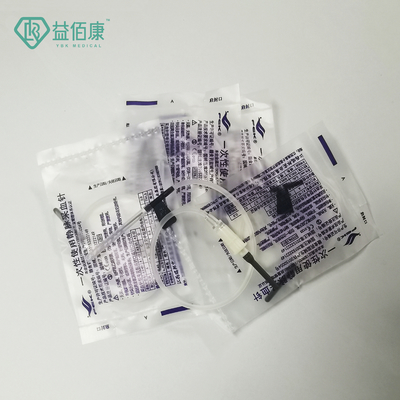 Bộ sưu tập máu đen 22G Kim bướm với gói cá nhân một cánh