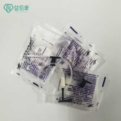 Bộ sưu tập máu đen 22G Kim bướm với gói cá nhân một cánh