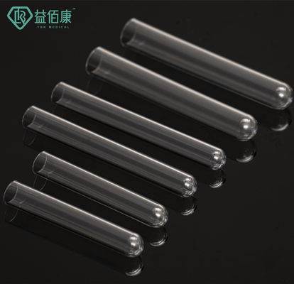 Bộ phận ống lấy máu y tế Ống nghiệm PET 12 * 75mm 12 * 100mm
