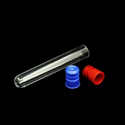 Ống nghiệm nhựa trong suốt Ống lấy máu trong phòng thí nghiệm 13 * 75mm 16 * 100mm