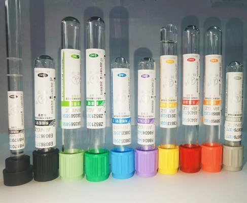 Ống lấy mẫu máu EDTA có chất kích hoạt cục máu đông / Natri Citrate / Heparin / Fluoride 2-10ml