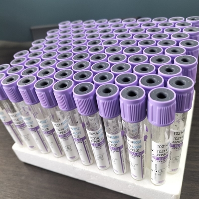 Lavender K2 EDTA Tube Cho 1ml-10ml Draw Volume đóng gói trong hộp