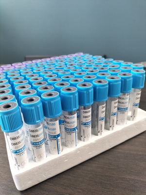 Thiết bị thử nghiệm thủy tinh PET tùy chỉnh y tế Sodium Citrate 3,2% PT Tube 2-10ml Vacuum Blood Collection Tube