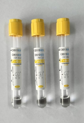 JINGZ ống thu máu chân không y tế 2-10ml ống kích hoạt đông máu Gel với đầu màu vàng