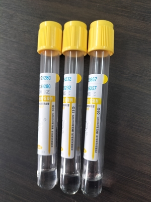 JINGZ ống thu máu chân không y tế 2-10ml ống kích hoạt đông máu Gel với đầu màu vàng