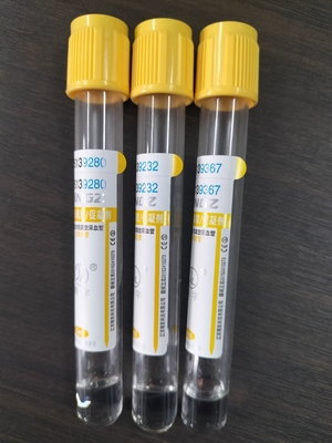 JINGZ ống thu máu chân không y tế 2-10ml ống kích hoạt đông máu Gel với đầu màu vàng