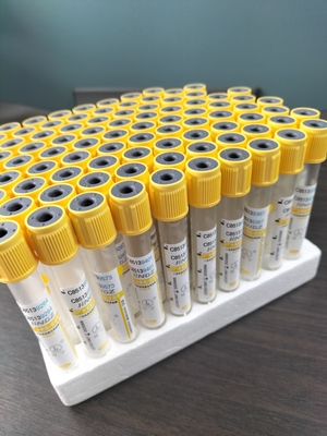 Yellow Top Sterile Gel Clot Activator SST ống lấy mẫu máu chân không cho bệnh viện