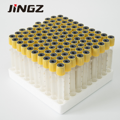 ống thu máu chân không y tế 2-10ml ống gel với đầu màu vàng