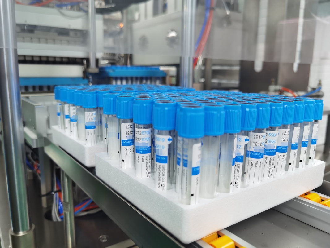 Thiết bị thử nghiệm thủy tinh PET tùy chỉnh y tế Sodium Citrate 3,2% PT Tube 2-10ml Vacuum Blood Collection Tube